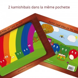 kamishibais Petit rond bleu et l'arc-en-ciel - Petit rond bleu et les sons