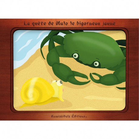kamishibaï La quête de Malo le bigorneau jaune