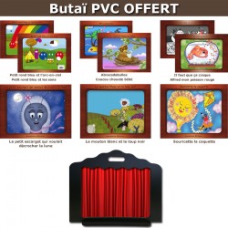 Pack CRECHE 9 kamishibais et son butaï en PVC