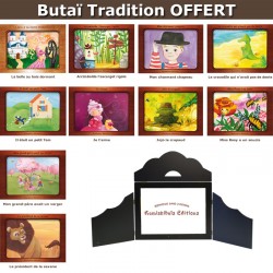 Pack MATERNELLE 10 kamishibais et son butaï Tradi